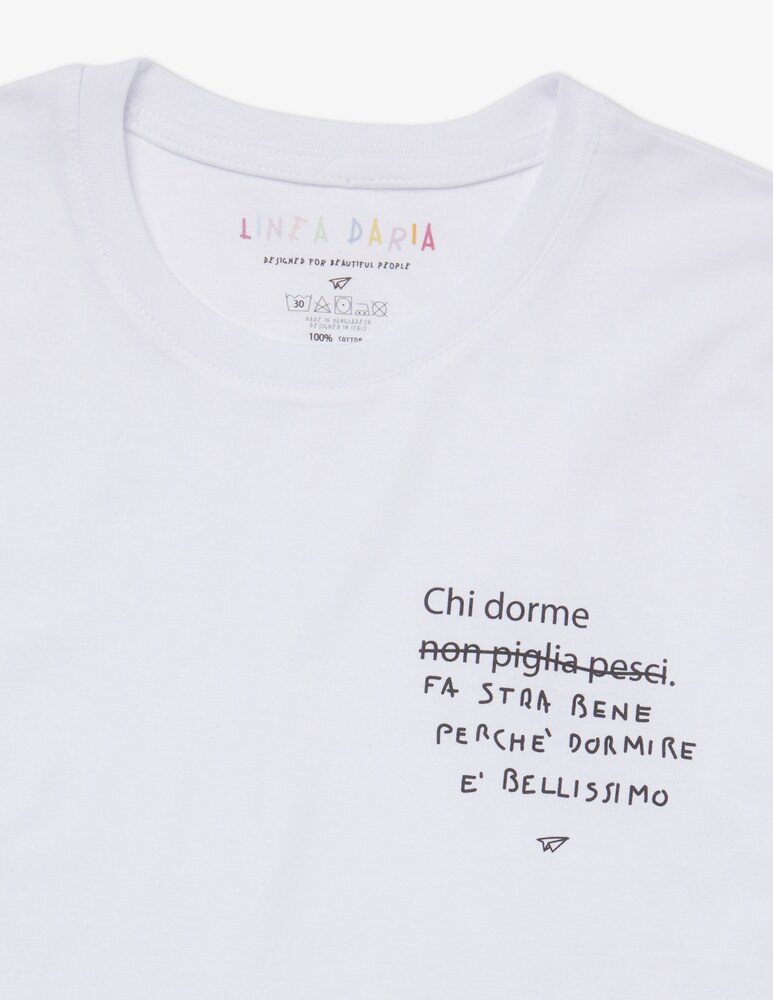Linea Daria T-shirt Chi dorme 2025