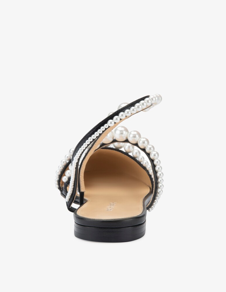 Mach & Mach Ballerine con perle a punta chiusa Sirene Fino Al -60%