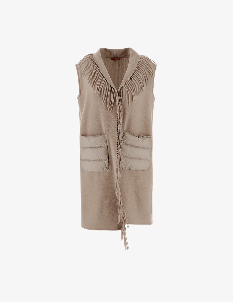 Herno Gilet in lana In Vendita