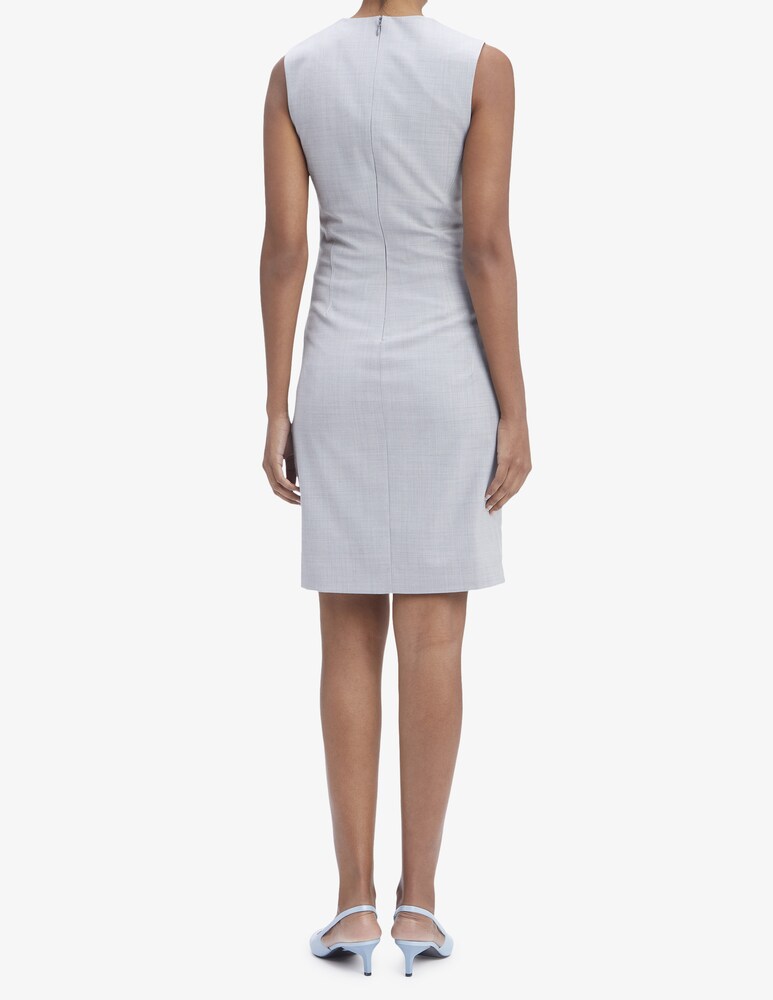 Calvin Klein Vestito tubino a manica corta fresco lana I Più Venduti