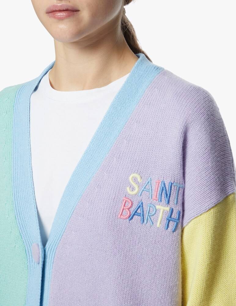 MC2 Saint Barth Cardigan in misto lana Chloe Outlet
