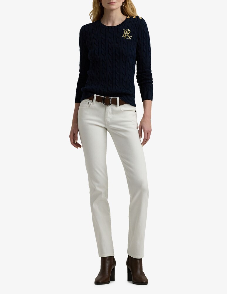 Lauren Ralph Lauren Maglione in cotone Spedizione Gratuita