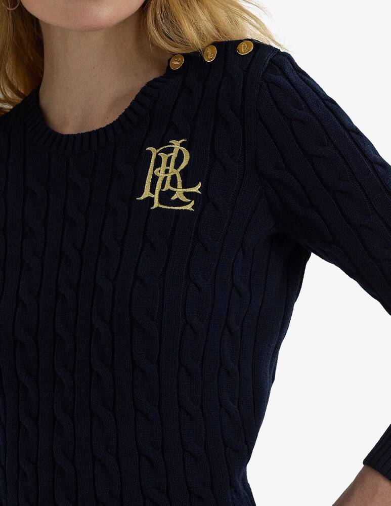 Lauren Ralph Lauren Maglione in cotone Spedizione Gratuita