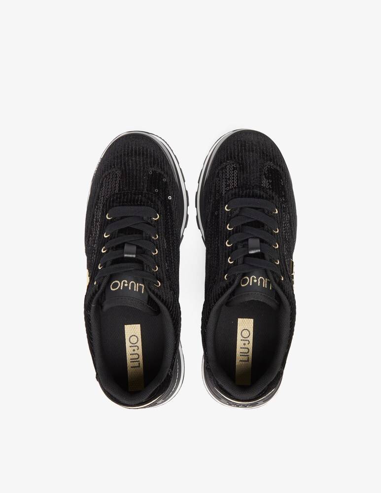 Liu Jo Sneakers Amazing 23 lurex Saldi Di Fabbrica