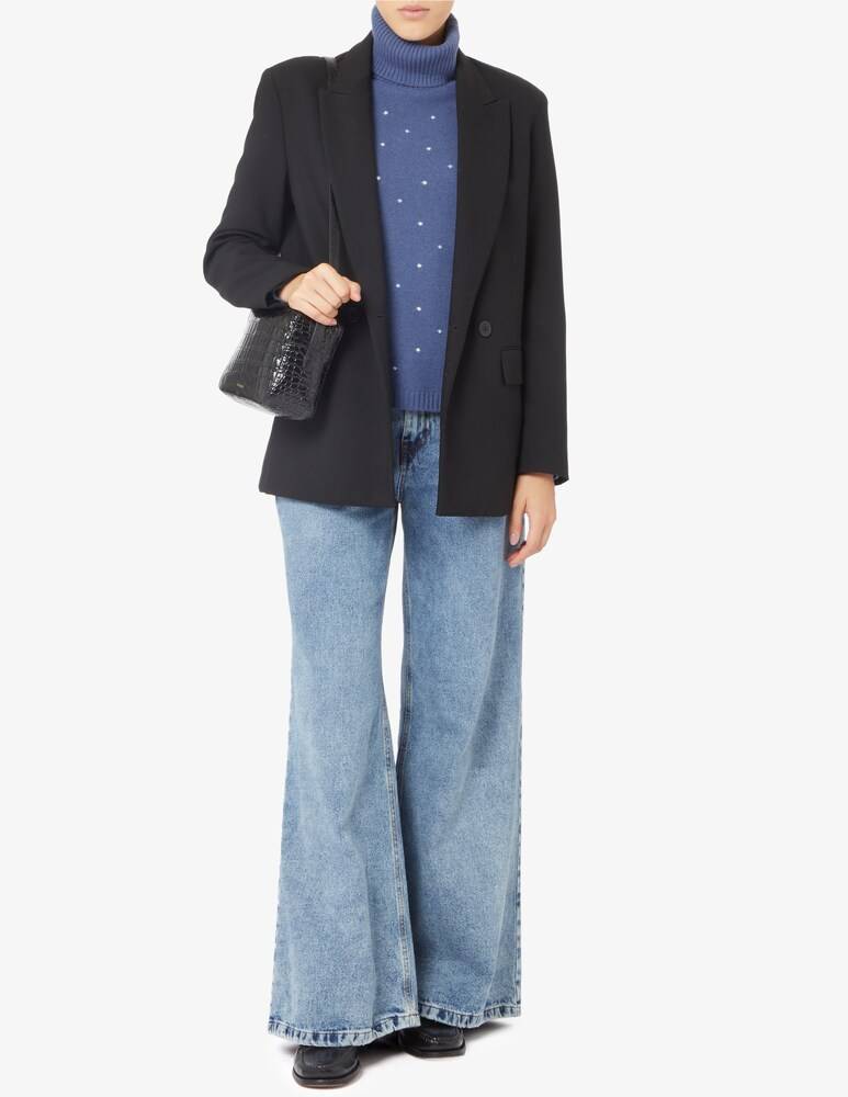Elizabeth Ascot Maglione in misto lana Vendita