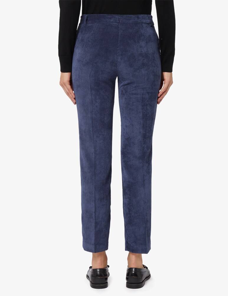 Elizabeth Ascot Pantalone in velluto Presa