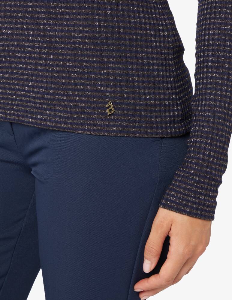 iBlues Piovra maglietta in lurex rigata Qualità