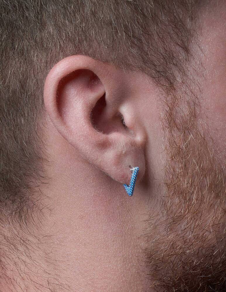 LAG World Orecchino singolo a triangolo mini lil Artic Pezzi Unici