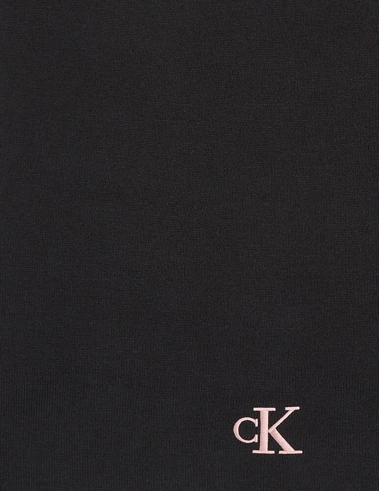 Calvin Klein Jeans Sciarpa monogram ricamata Promozione Limitata