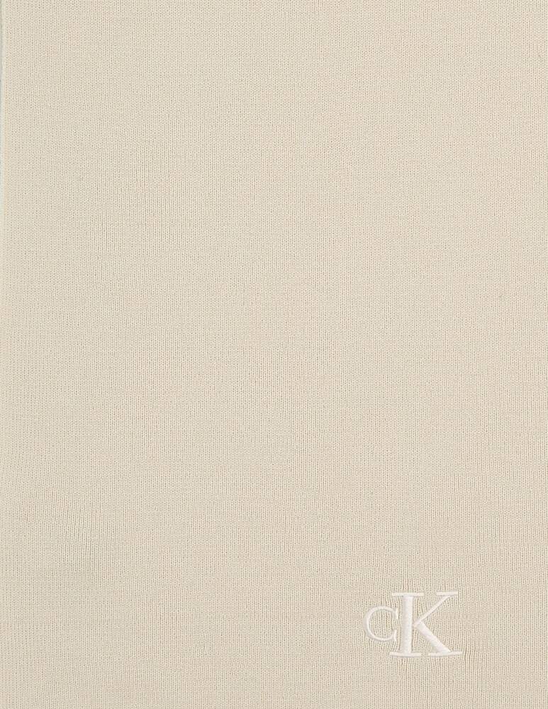 Calvin Klein Jeans Sciarpa monogram ricamata Prezzo Ridotto