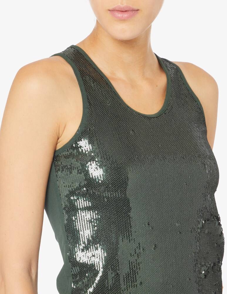 EMME Marella Veneto top con paillettes Sottocosto