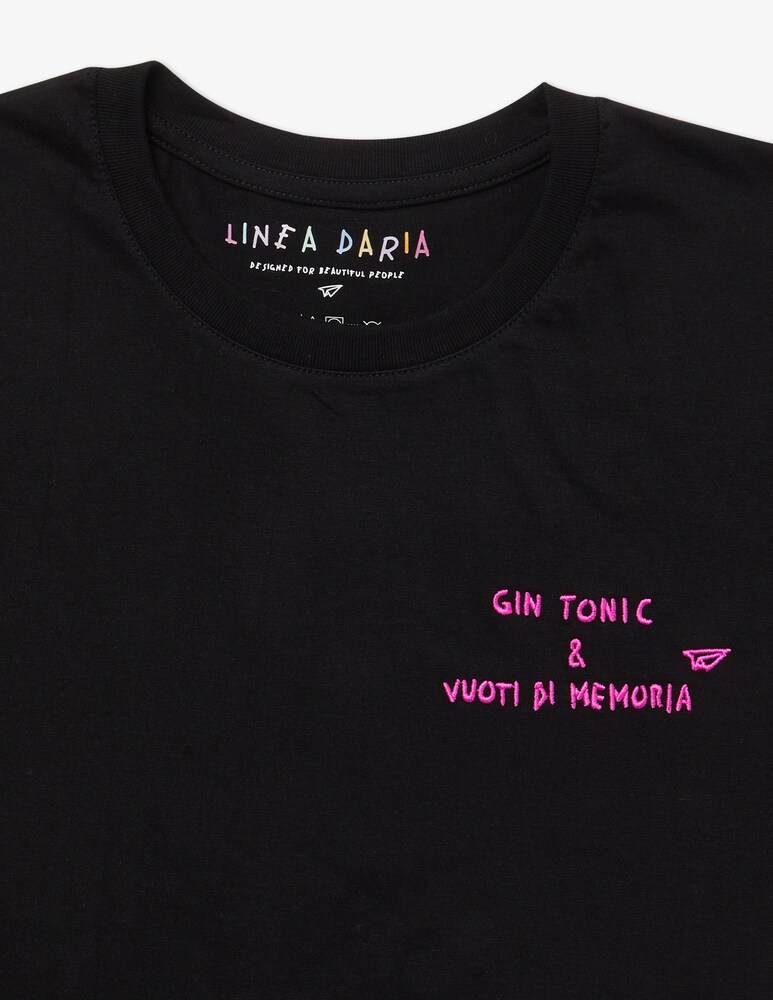 Linea Daria T-shirt Gin Tonic & Vuoti di Memoria Moda