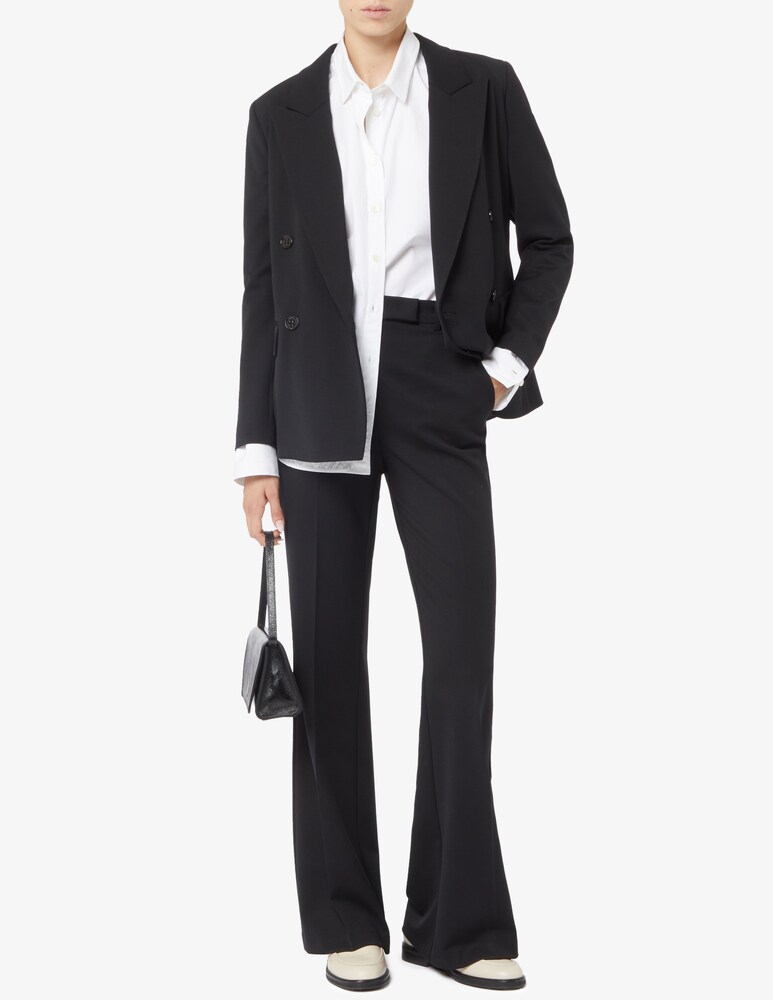 24.7 Studio Pantaloni flare in lana Spedizione Gratuita