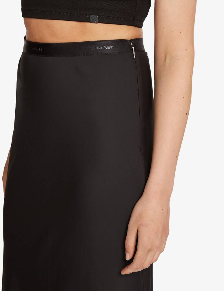 Calvin Klein Gonna longuet fluida Sconto
