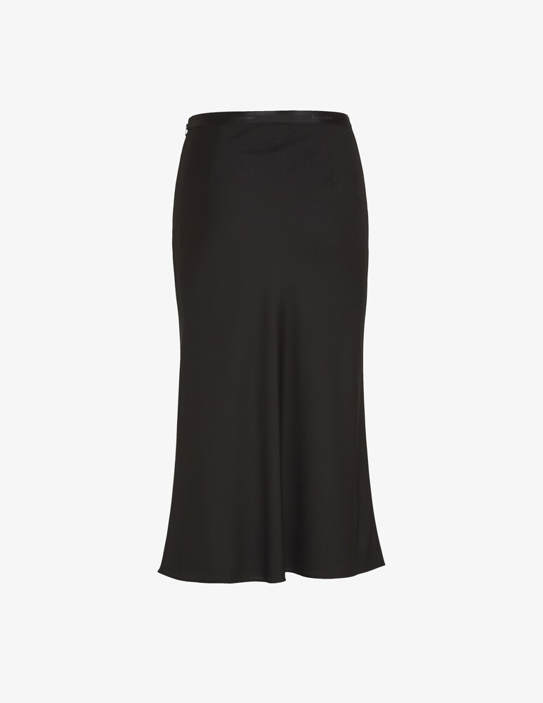 Calvin Klein Gonna longuet fluida Sconto
