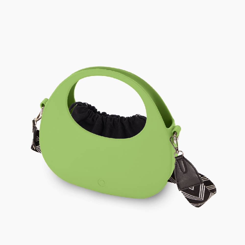 O bag oblò greenery con tracolla freccia Saldi Di Fabbrica