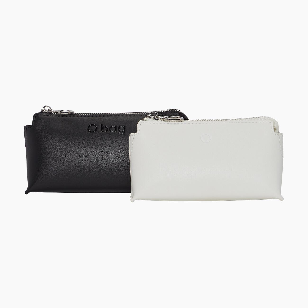 Doppio beauty O bag varna nero/latte