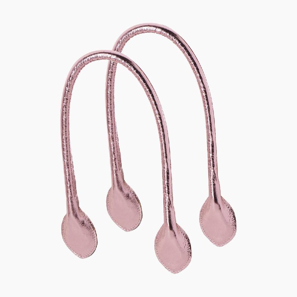 Manico lungo a cuore effetto laminato fucsia rose Vendita Economica