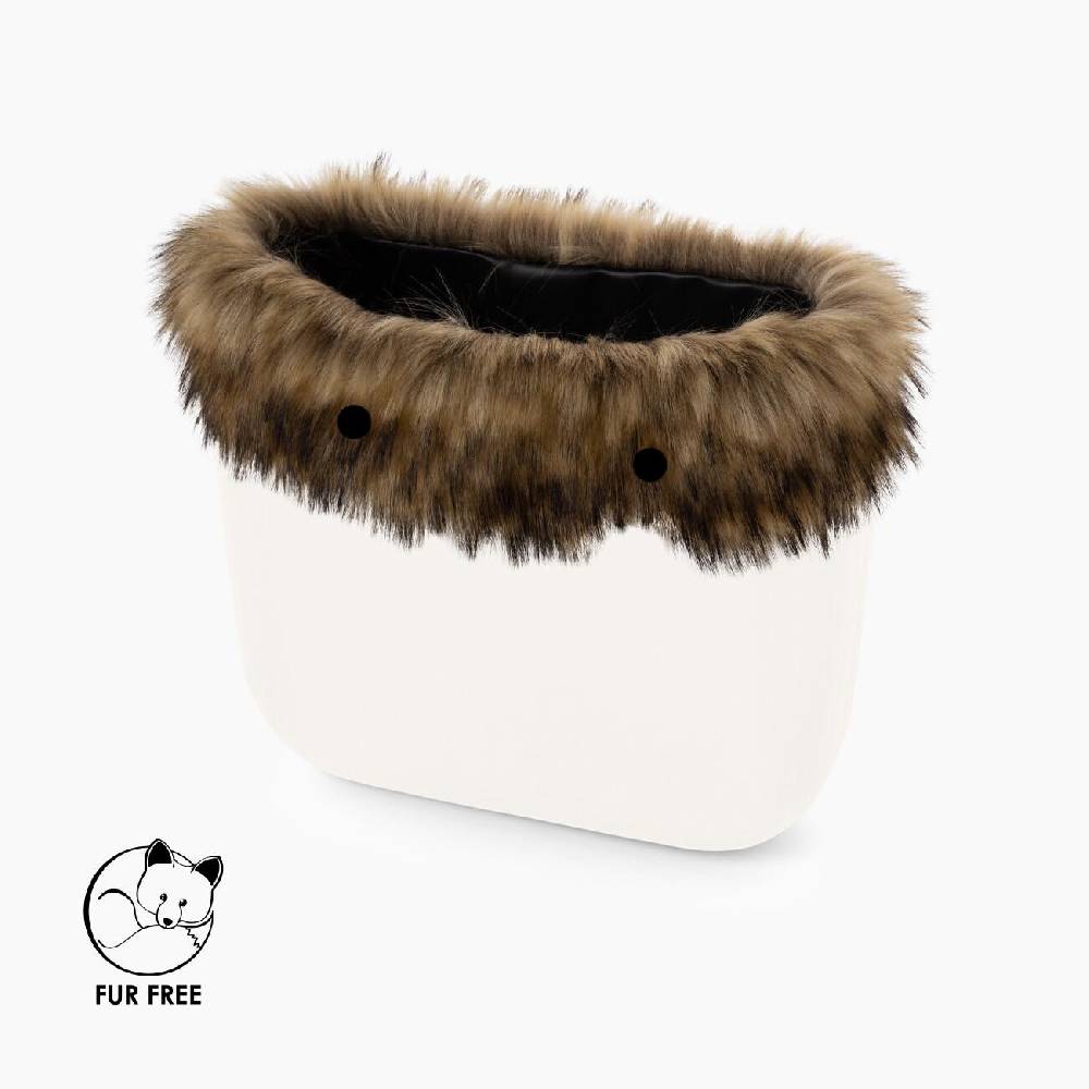 Bordo O bag mini fibra sintetica murmasky naturale