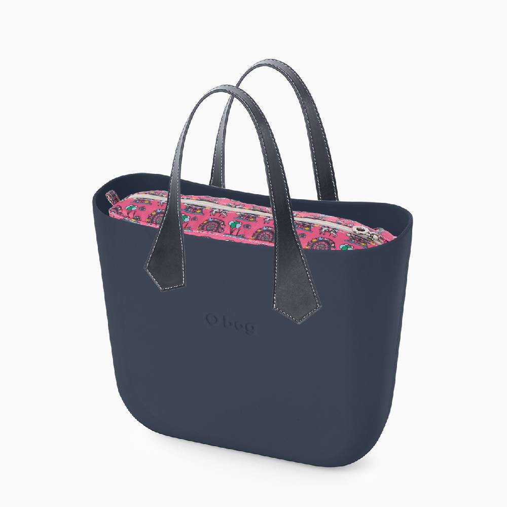 O bag mini blu navy e pink luna park I Più Venduti