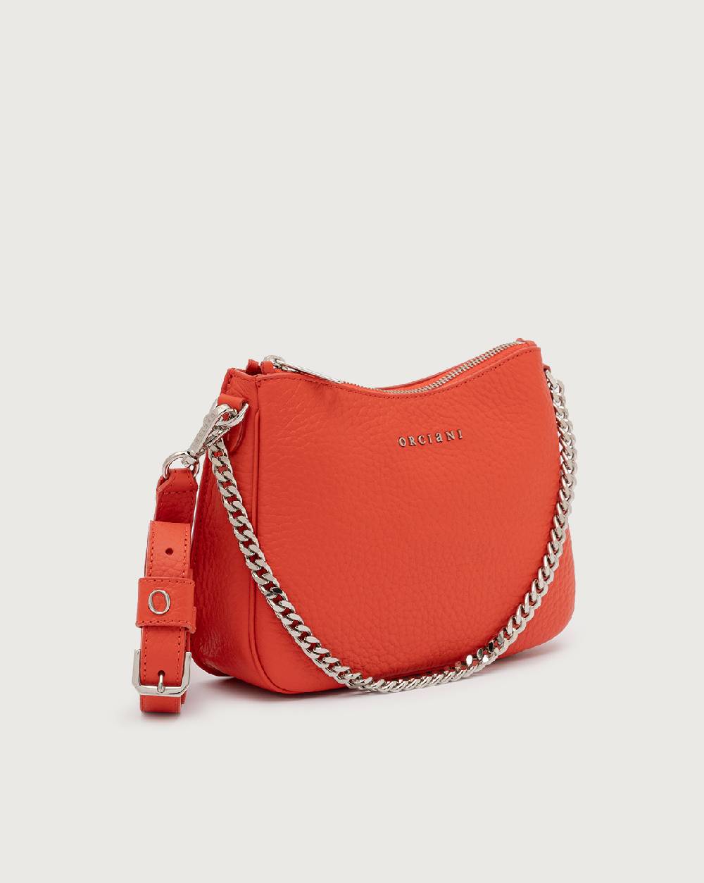 Orciani Borsa crossbody mini New Moon Soft in pelle martellata Fino Al -60%