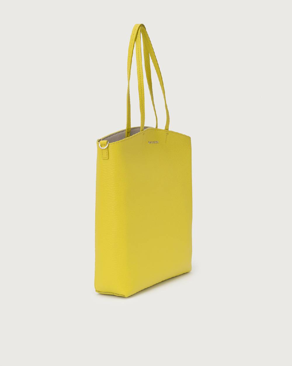 Orciani Shopper media Ladylike M Soft in pelle Sottocosto