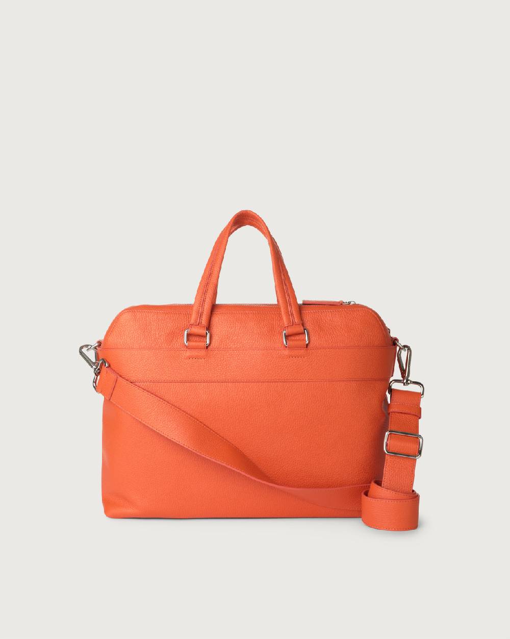 Orciani Borsa briefcase Micron in pelle Nuova