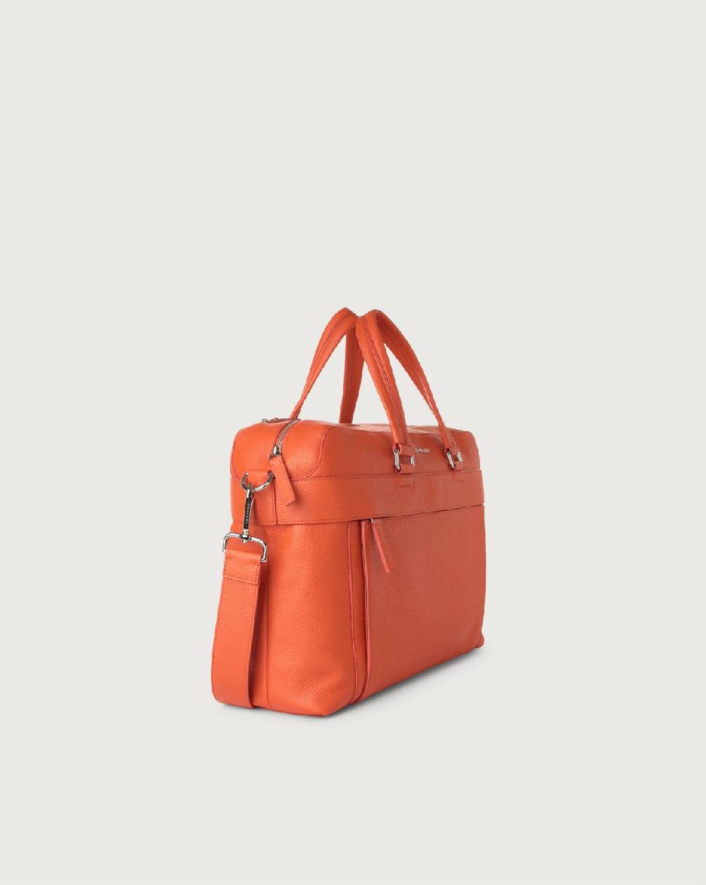 Orciani Borsa briefcase Micron in pelle Nuova