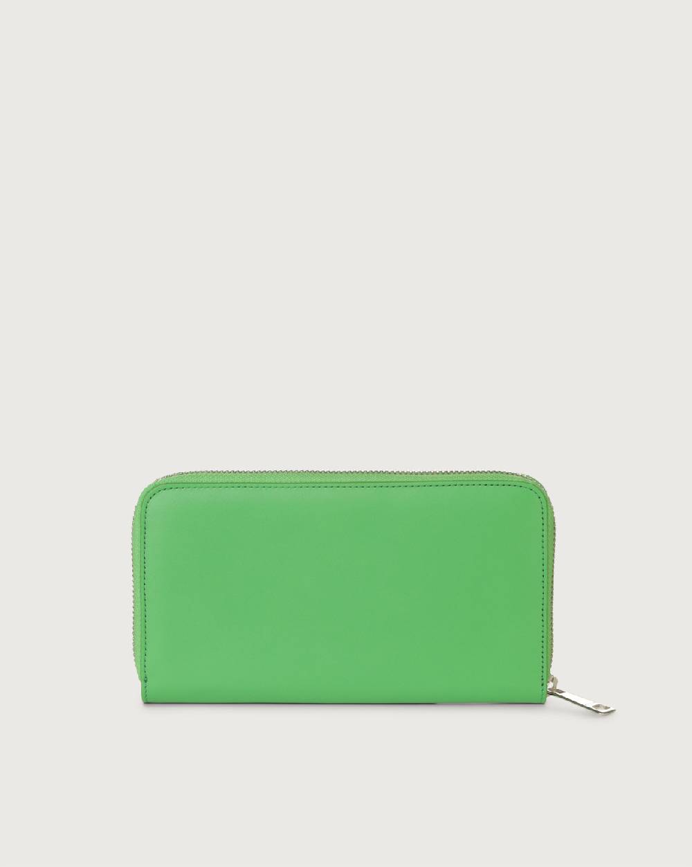 Orciani Portafoglio grande Liberty in pelle con zip Qualità