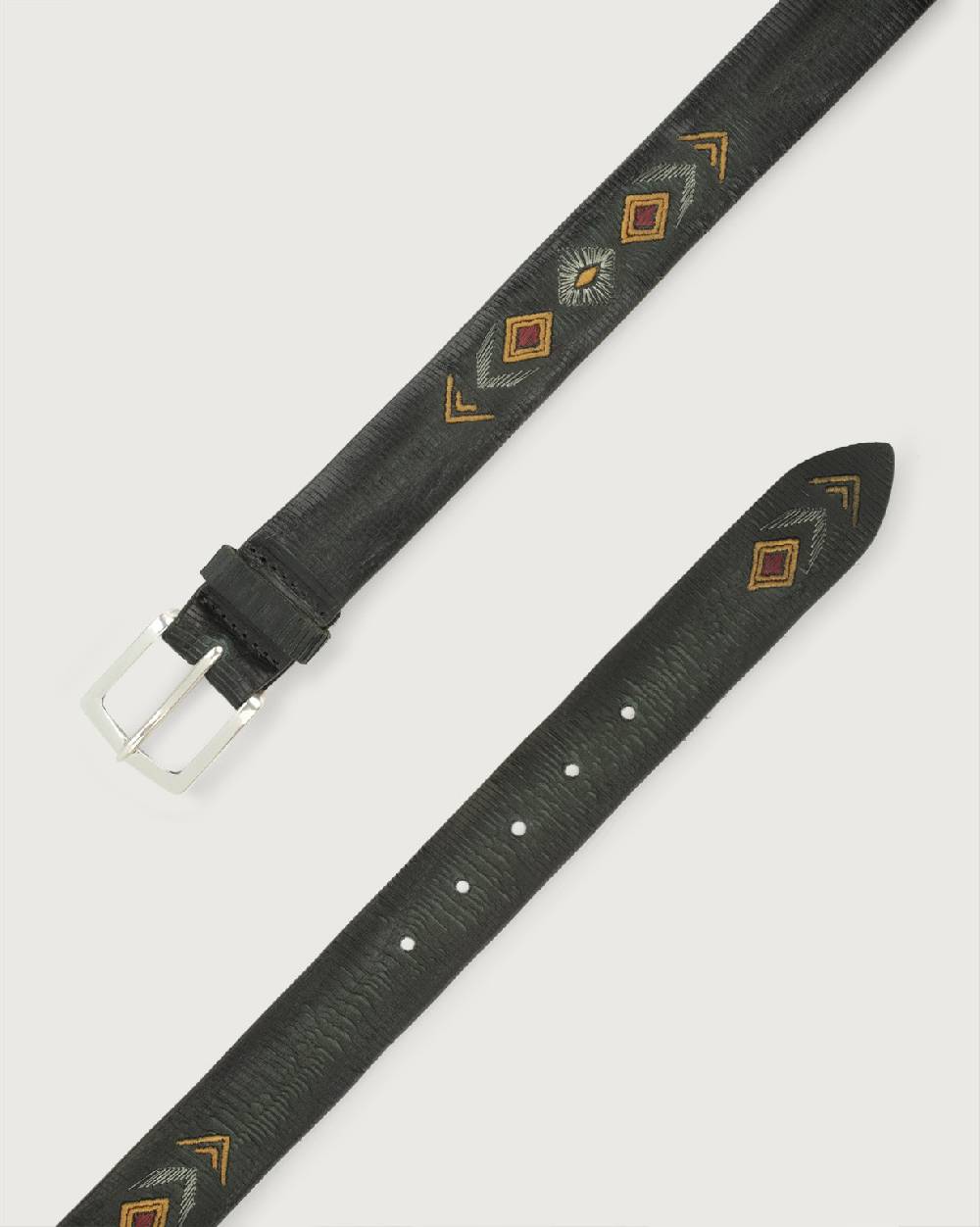 Orciani Cintura Blade Lakota in cuoio In Vendita