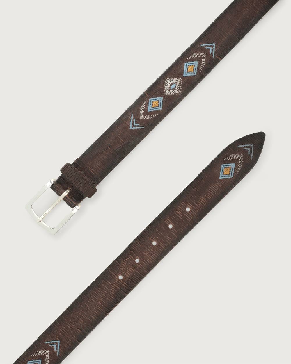 Orciani Cintura Blade Lakota in cuoio Saldi Di Fabbrica