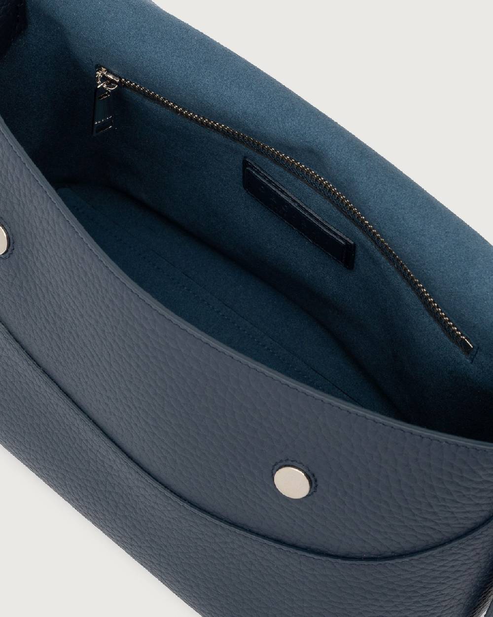 Orciani Borsa a spalla Nana Soft in pelle martellata con tracolla Comprane uno, ottenene uno gratis