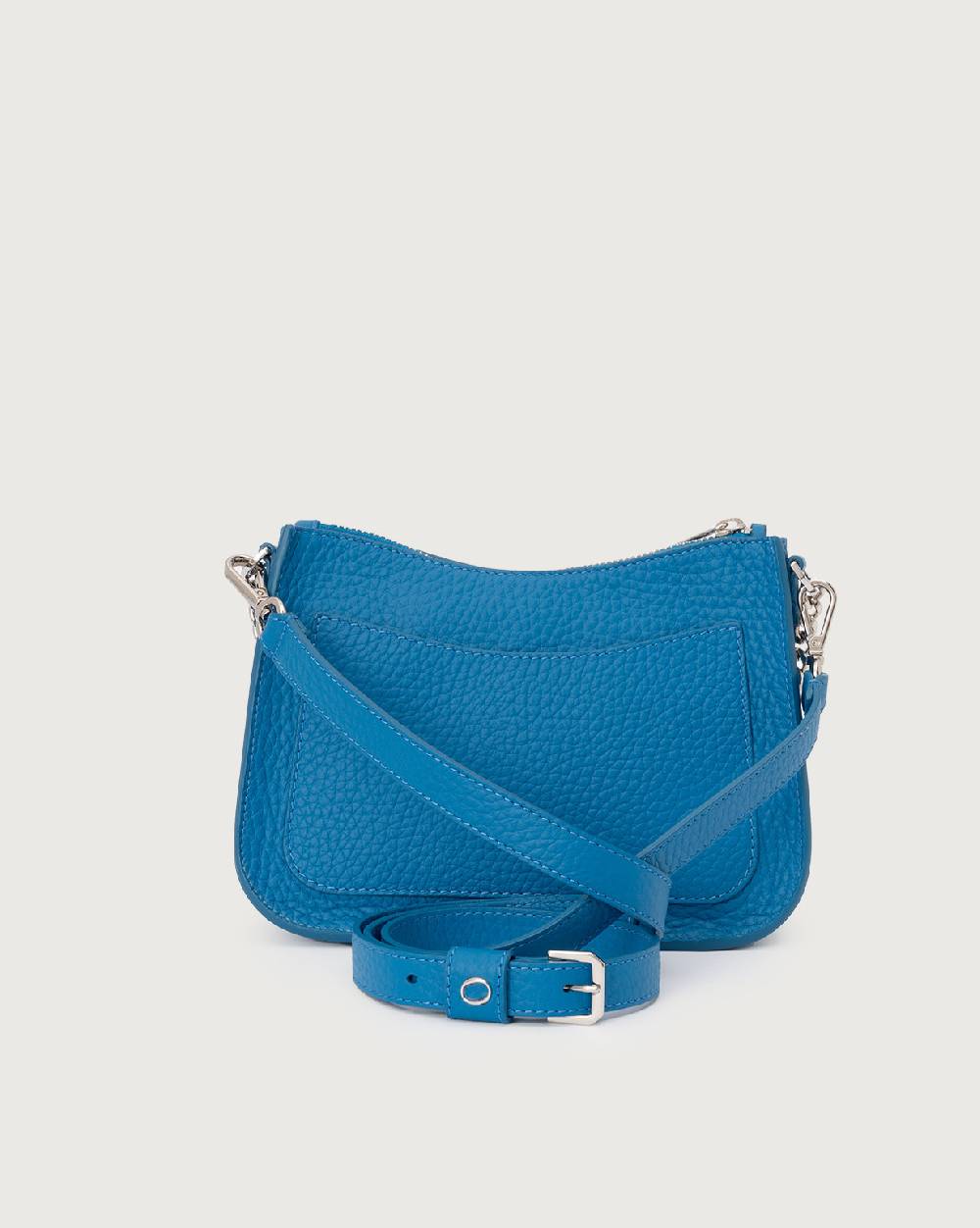 Orciani Borsa crossbody mini New Moon Soft in pelle martellata Shopping Online