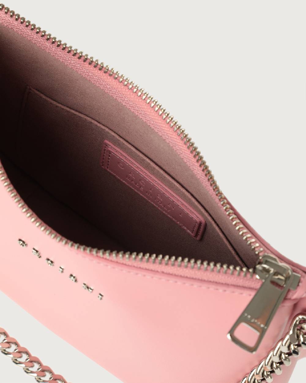 Orciani Borsa crossbody mini New Moon Vanity in pelle Presa