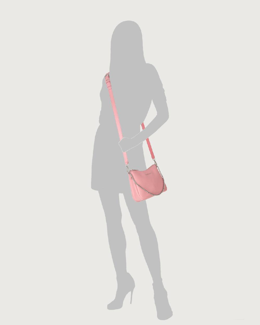 Orciani Borsa crossbody mini New Moon Vanity in pelle Presa