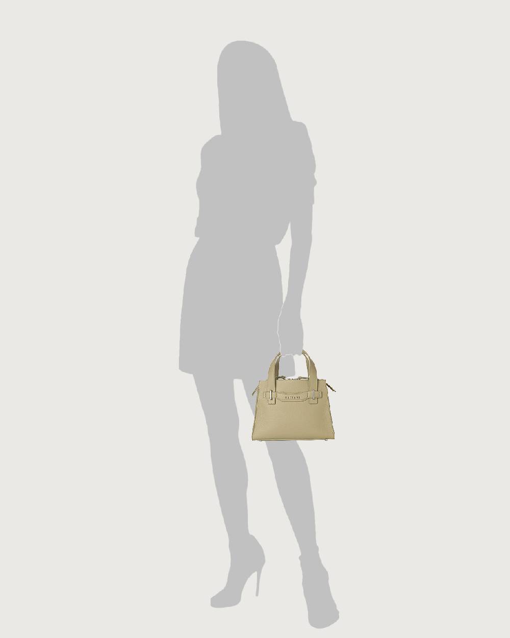 Orciani Borsa a mano piccola Posh S Sense in pelle In Linea