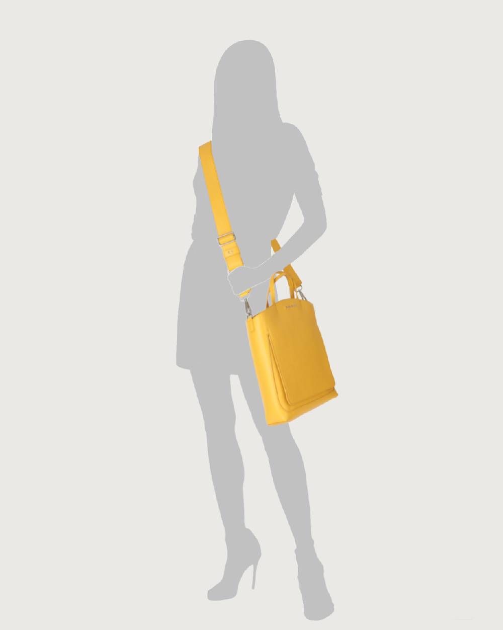 Orciani Shopper piccola Vulona S Premium in pelle Promozione