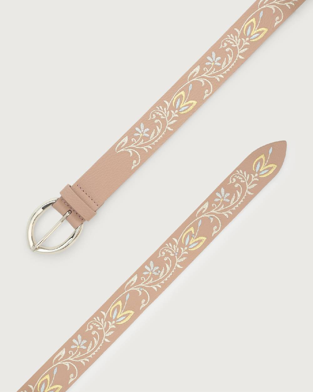 Orciani Cintura Sense Tulip in pelle Pezzi Unici