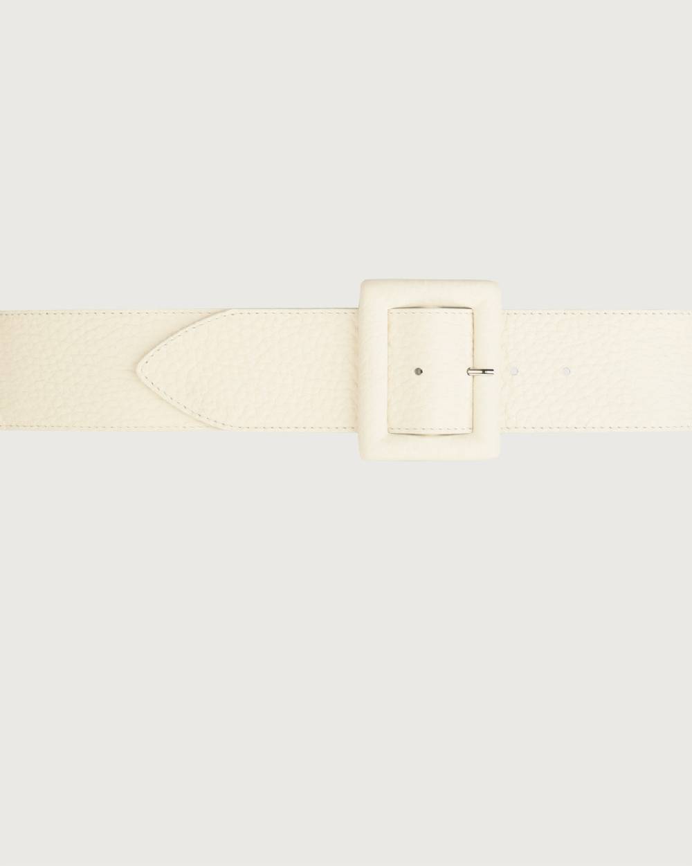 Orciani Cintura alta Soft in pelle con fibbia rivestita Presa