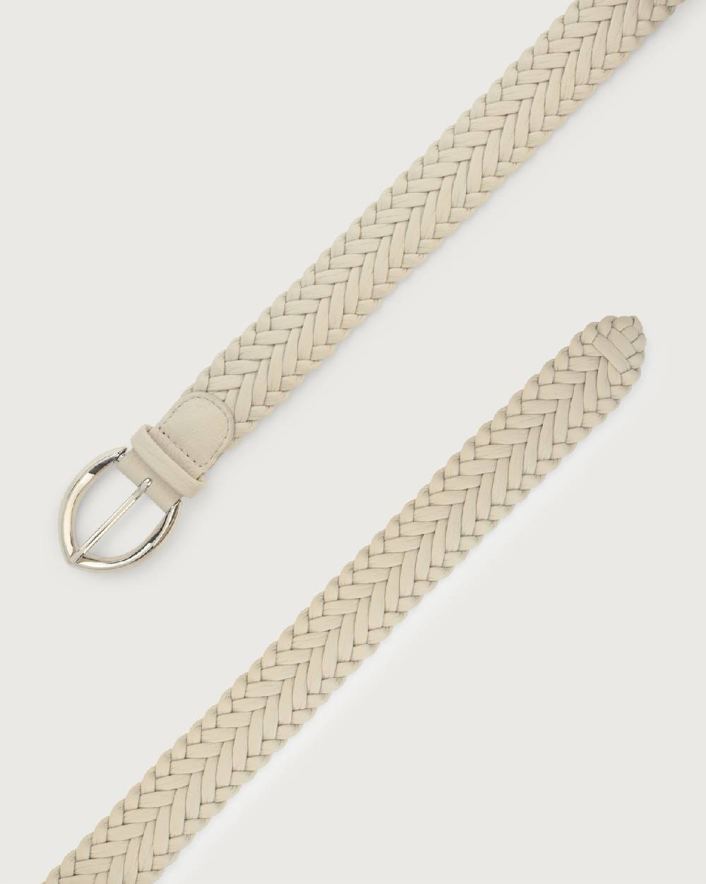 Orciani Cintura intrecciata Sense in pelle 3,5 cm Affare Del Giorno