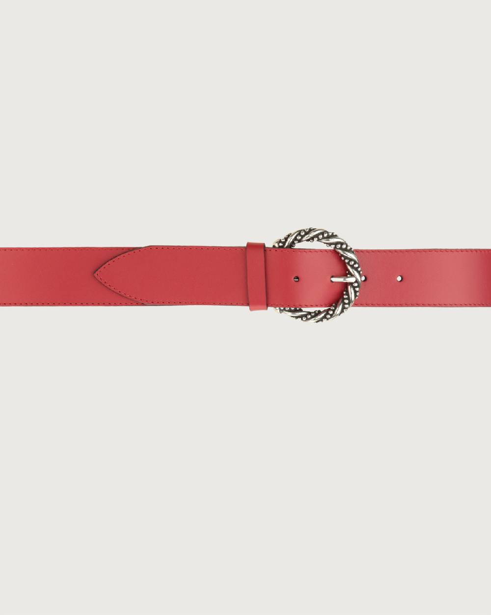 Orciani Cintura Couture in pelle 4 cm Italy