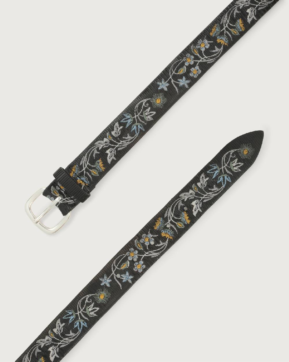 Orciani Cintura sportiva Blade Spring in cuoio Sottocosto