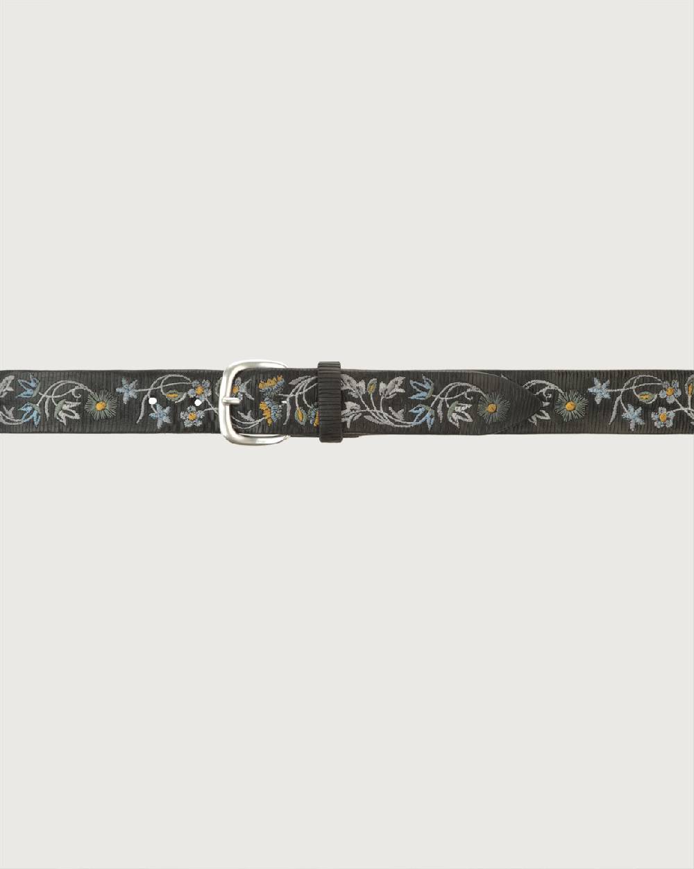 Orciani Cintura sportiva Blade Spring in cuoio Sottocosto