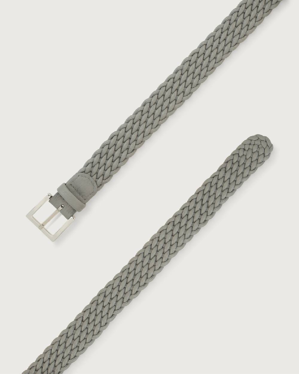 Orciani Cintura intrecciata Micron in pelle Sconto