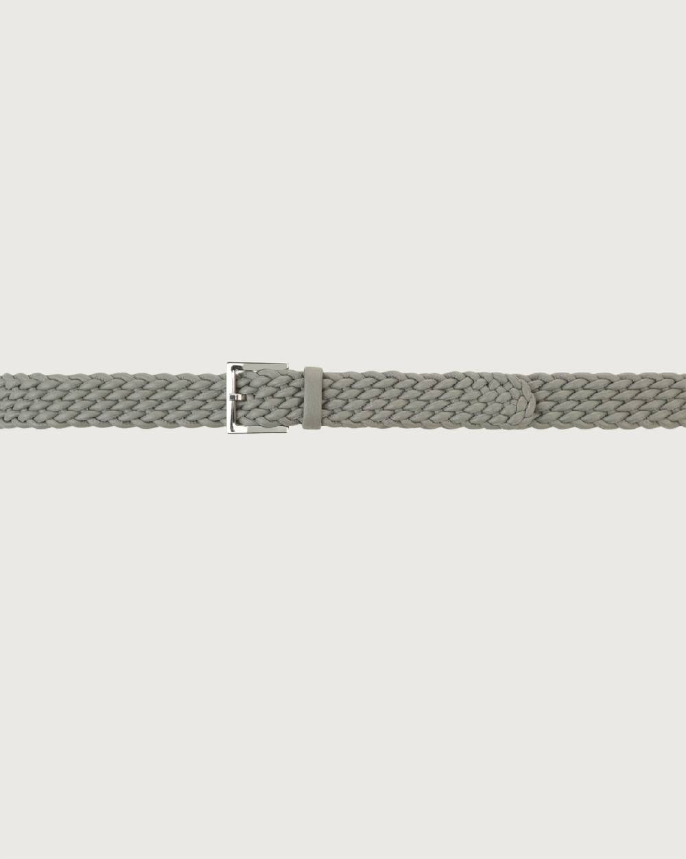Orciani Cintura intrecciata Micron in pelle Sconto