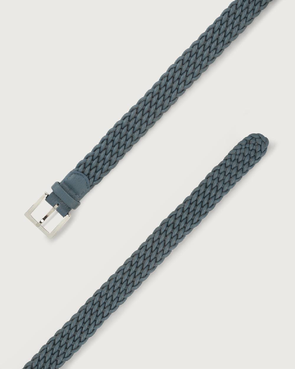 Orciani Cintura intrecciata Micron in pelle Offerta
