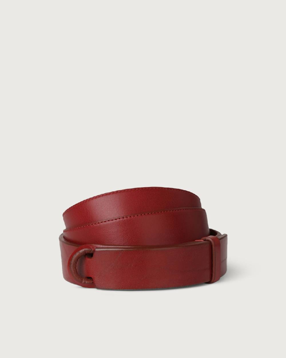 Orciani Cintura Nobuckle Bull in cuoio Vendite Flash