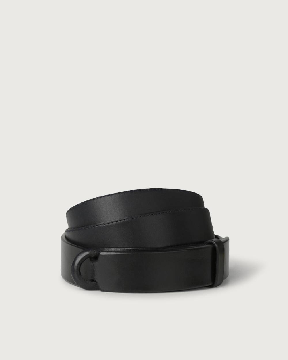Orciani Cintura Nobuckle Bull in cuoio