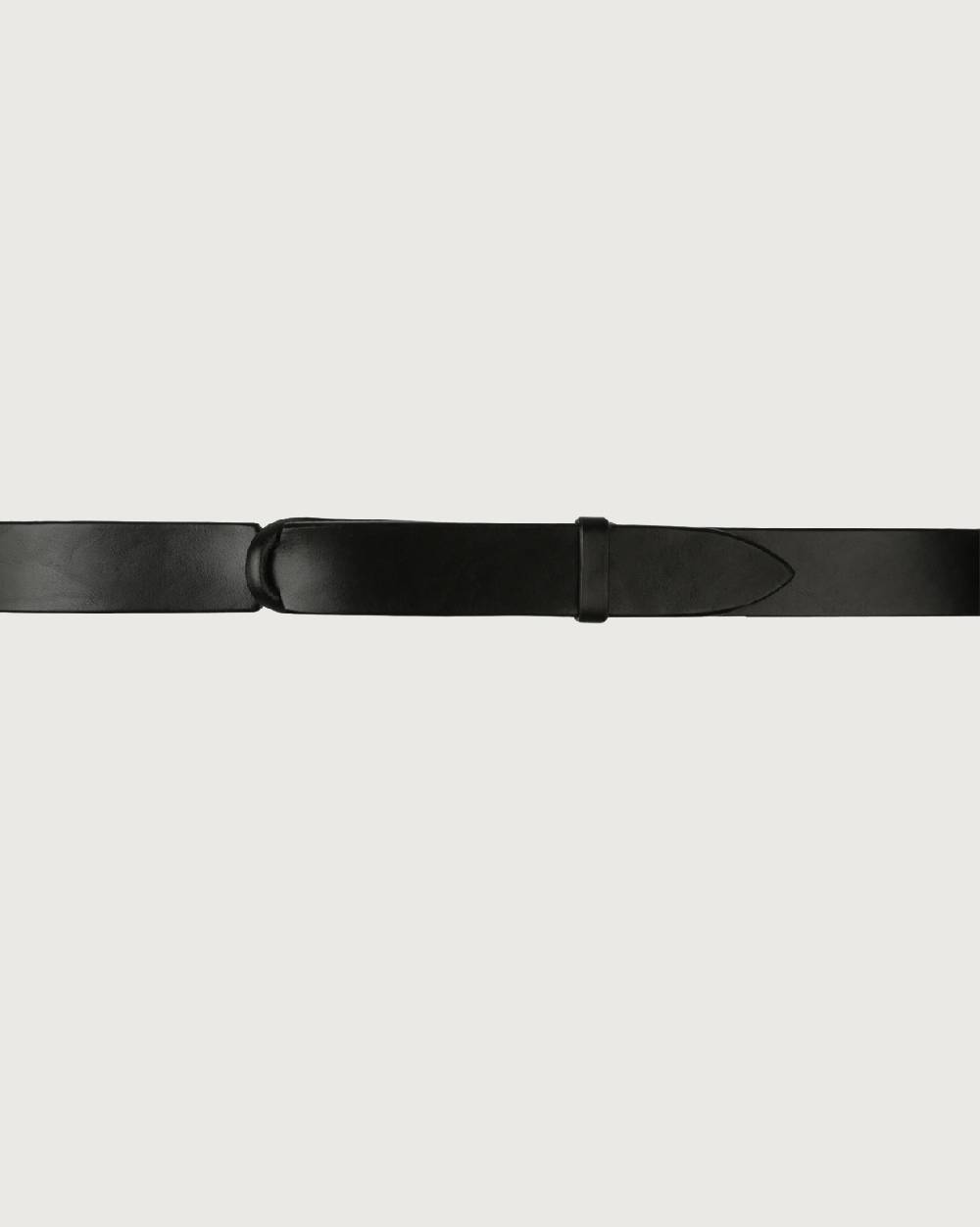 Orciani Cintura Nobuckle Bull in cuoio In Saldo