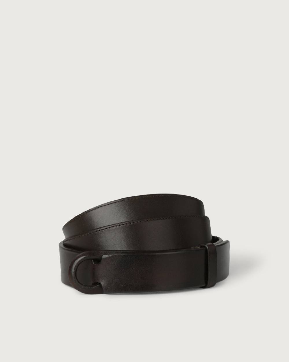 Orciani Cintura Nobuckle Bull in cuoio